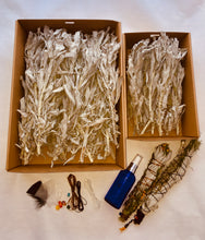 Load image into Gallery viewer, White Grandfather Sage Smudge Making Kits
